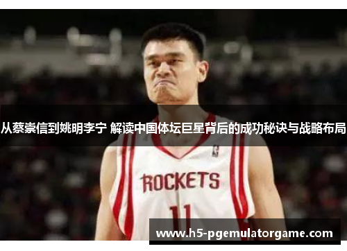 从蔡崇信到姚明李宁 解读中国体坛巨星背后的成功秘诀与战略布局